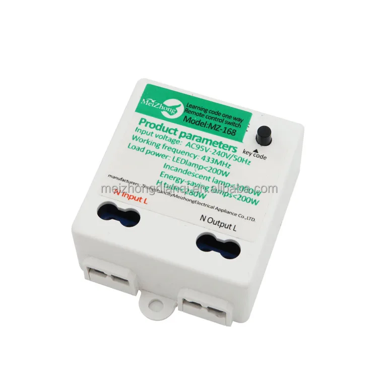 Wide voltage selling digital Wireless remote control switch Household lamp power supply 1 drag 15 Remote control switch