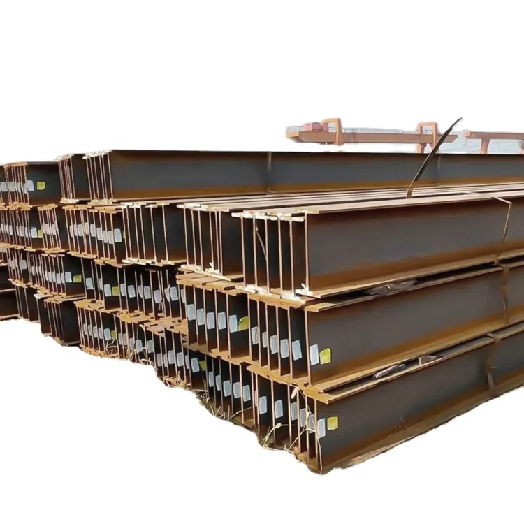 Structural prefabricated I section ipe 450 steel beam for workshop warehouse hangar house