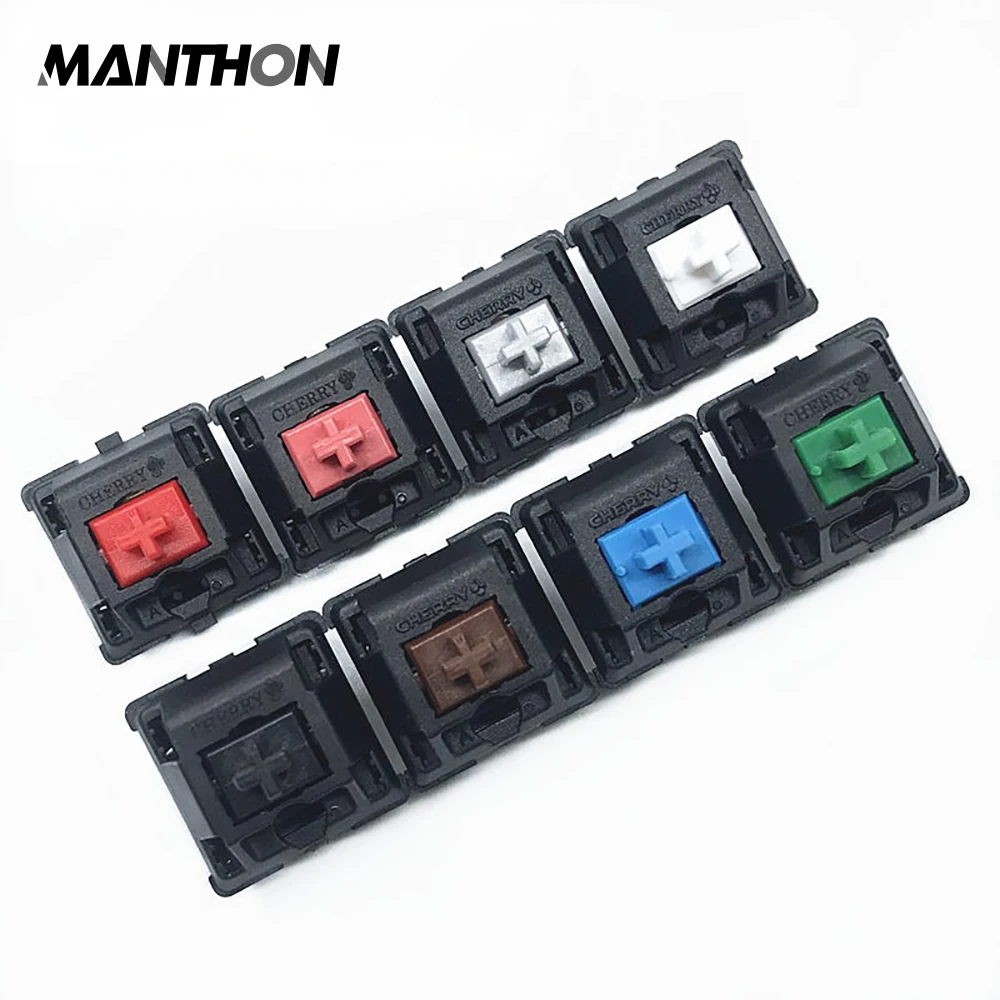 Original Cherry MX Hyperglide Switch Mechanical Keyboard Switch Red/Black/Blue/Brown/Gray/White/Silver Speed Switches