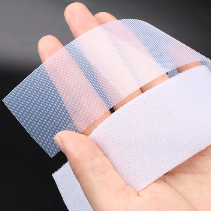 Custom Factory Self Adhesive Sheet 3M Elastic Hook and Loop Tape Fasteners For Baby Diapers