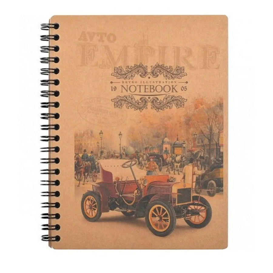 Cheap low price custom kraft paper printing notebook
