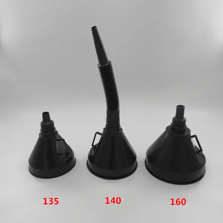 China flexible plastic oil funnel