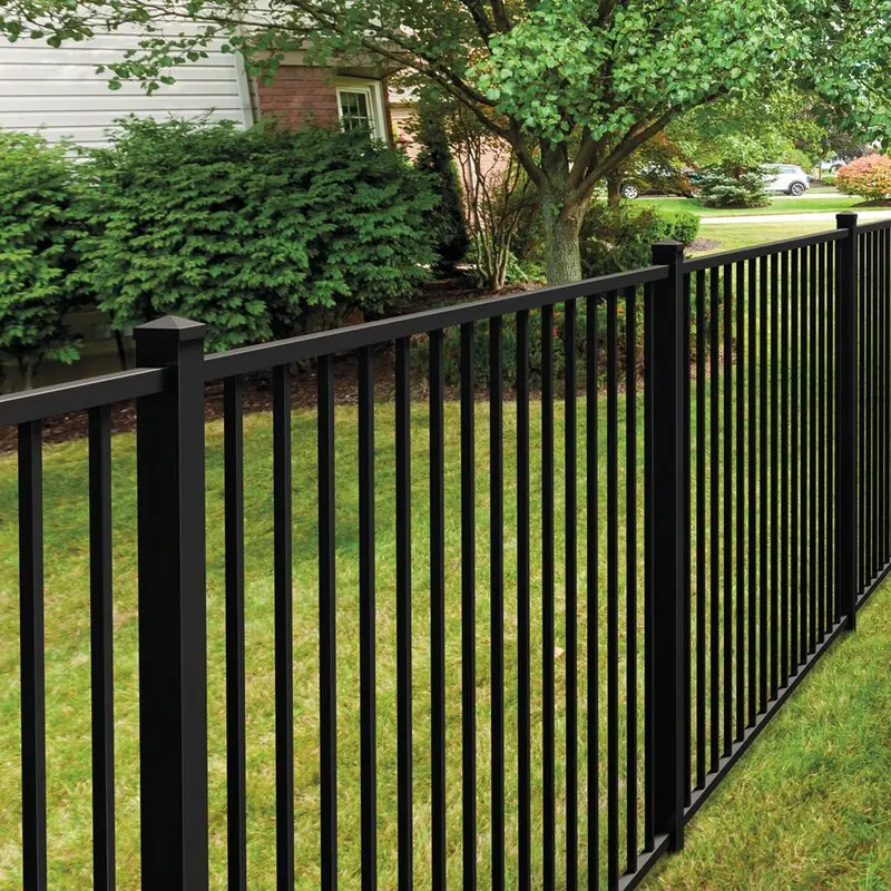 cheap pool fencing for yards faux wrought iron fence panels residential aluminum fence