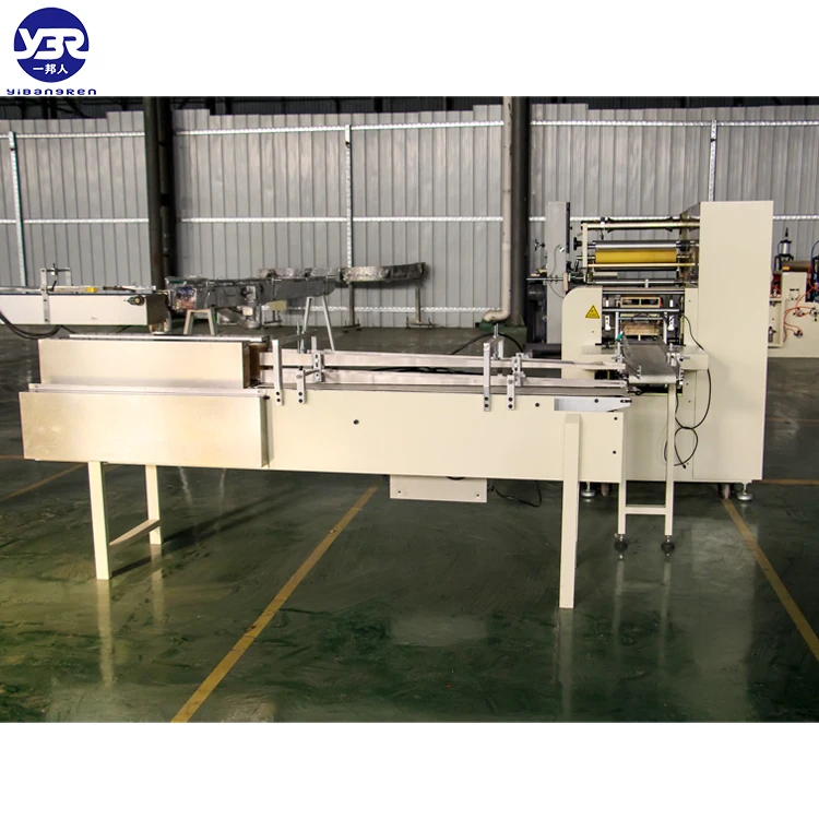 Factory manufacturing small toilet paper single roll product packing making machinery