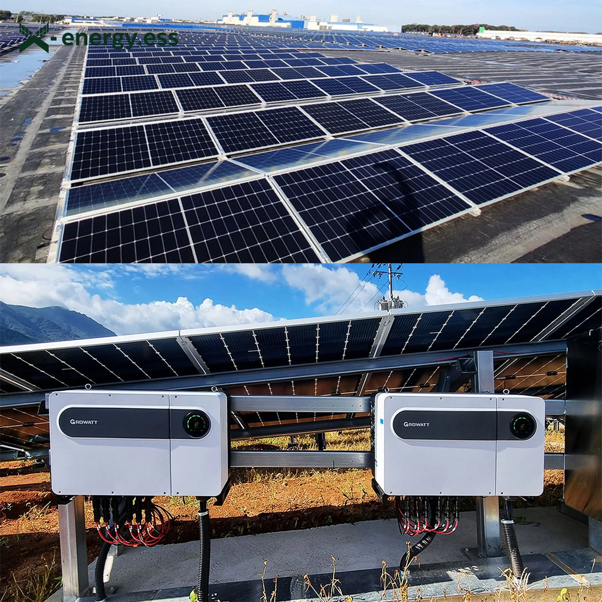 Solar panels factory 80KW on grid solar system 100KW 300kw 500kw Solar Power Plant System