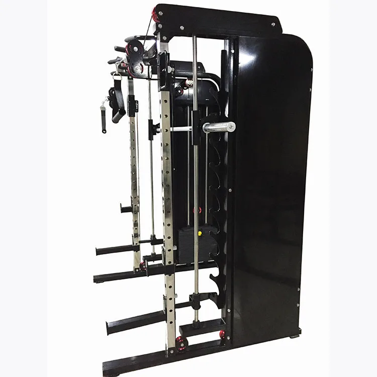 commercial squat power rack with cable crossover machine gym equipment fitness for jungle rack power multifuncional