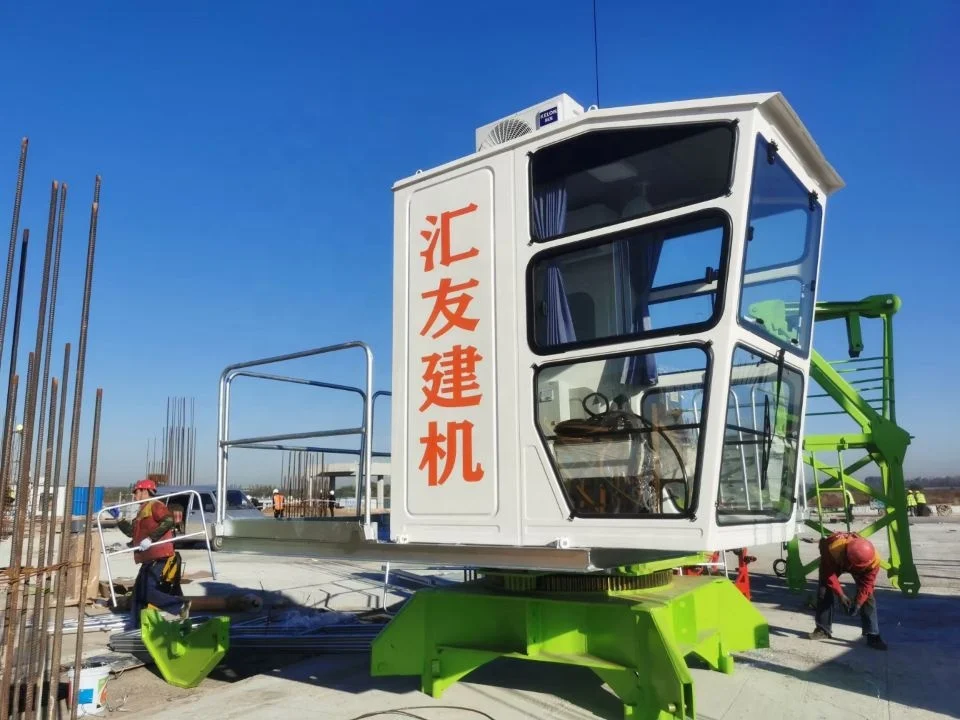 China manufacturer HYCM TC6013 model 8t tower crane