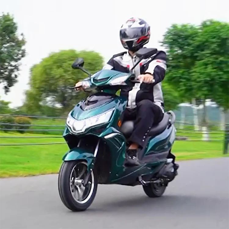 Wholesale 12 inch electric motorcycle 600/800W 45-55km/h speed electric moped scooter adult motorcycle with eec