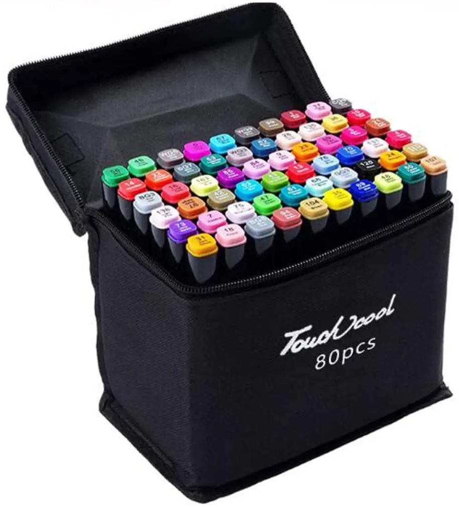 Drawing Marker Pen School Student Painter Supplies Twin-Tips Color Marker Pen Set for Painting Wholesale