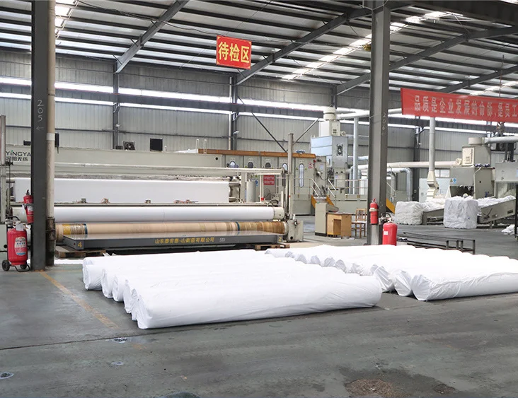 Polyester polypropylene needle punched short fiber non woven geotextile 100gsm -1000gsm