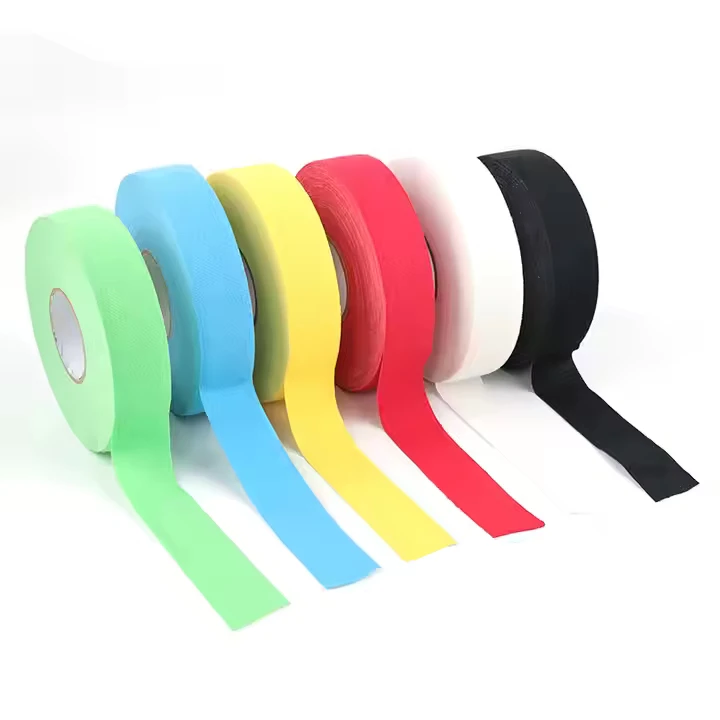 Custom Cotton Fabric Cloth Hockey Stick Tape for Ice Roller Hockey Stick, Blade Handle protector Hockey Tape