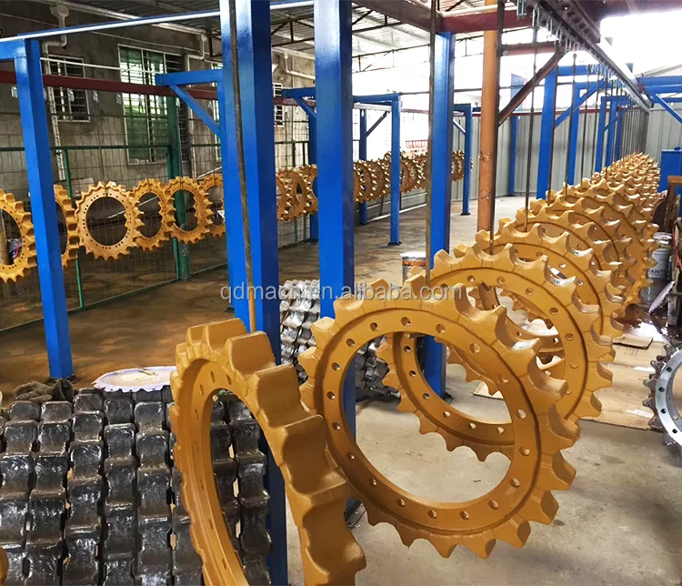 Cheap low price wholesale js140 drive steel track d60 sprocket wheel for excavator kubota jcb
