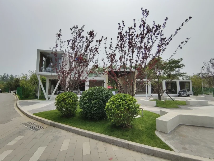 Reception Center Container Room Prefab Home Prefabricated House Modular Building Business ADU Art &Design Structured Project