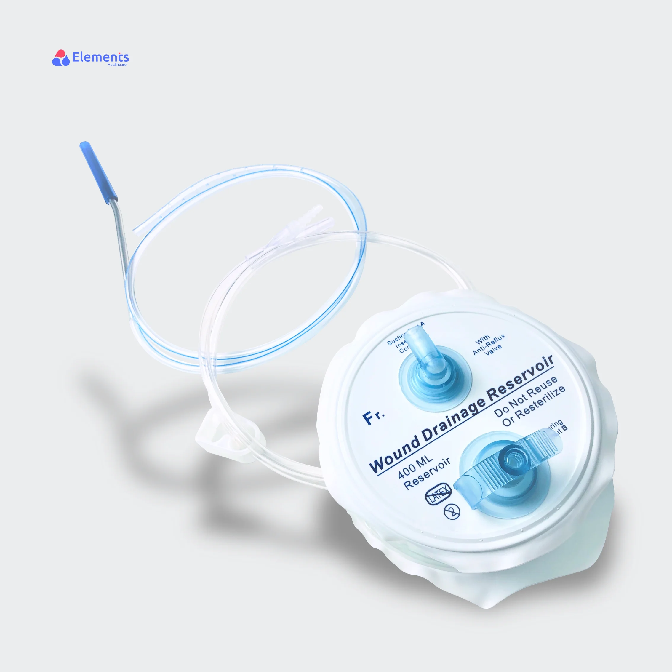 CE/ISO PVC Medical Closed JP Wound Drainage System With Negative Pressure Suction Reservoir Bulb Type Surgical Drain