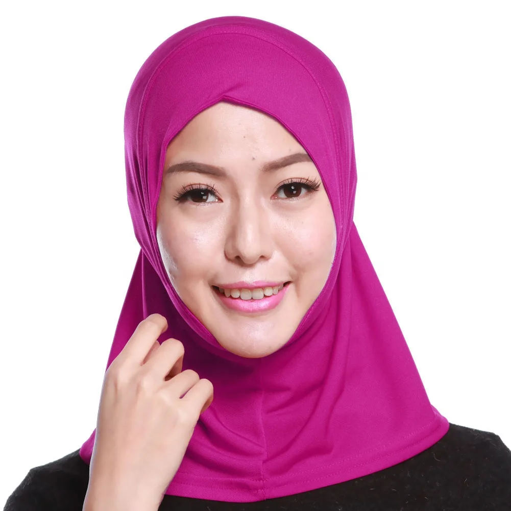 High quality fashion design for women muslim hijab dubai pure color mini hijab scarf