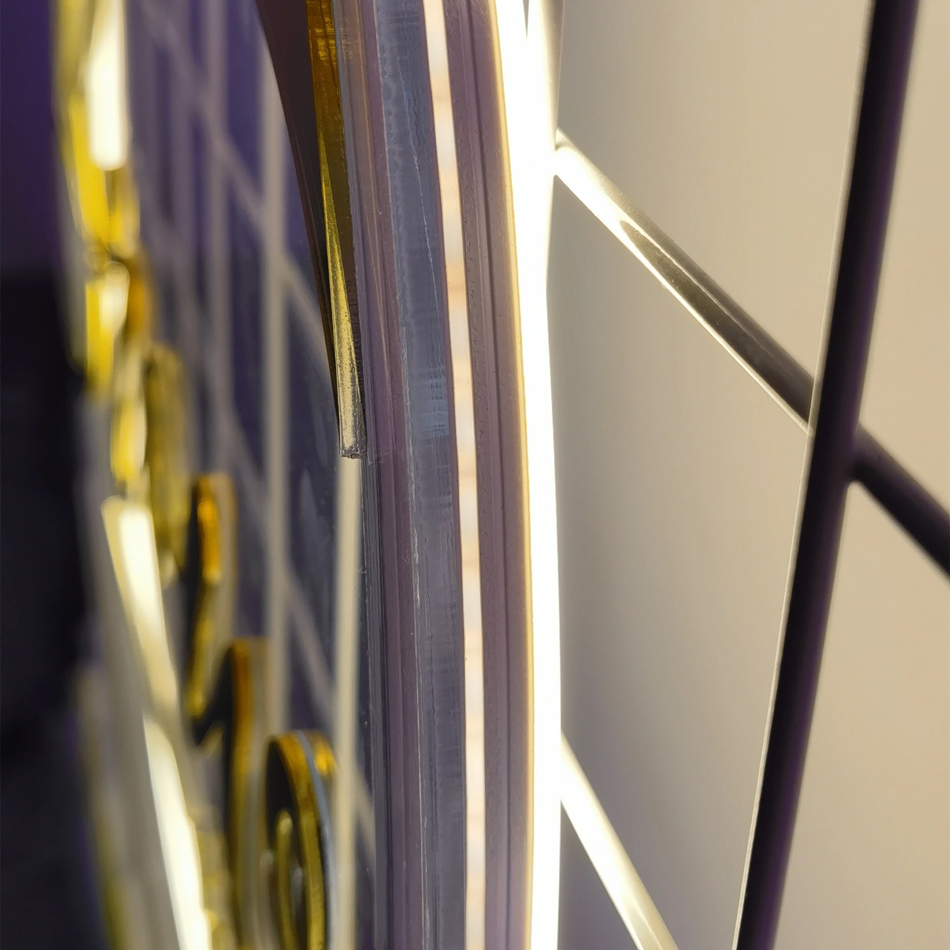 Business Letter Logo Customized Golden Stainless Steel Channel Letter Sign Gold 3d Metal Name Custom Letter