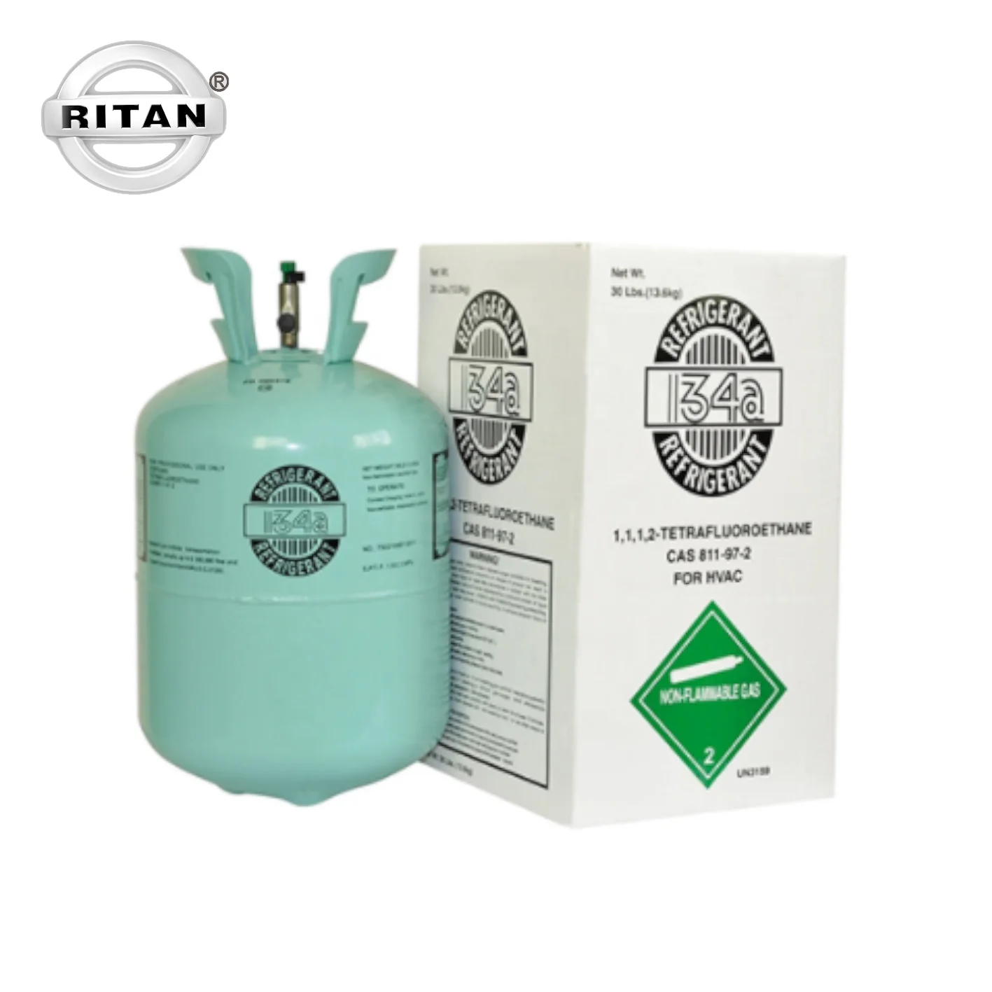 
Factory supply air condition 99.9% purity/Bulk-buying HFC refrigerant gas R134a 