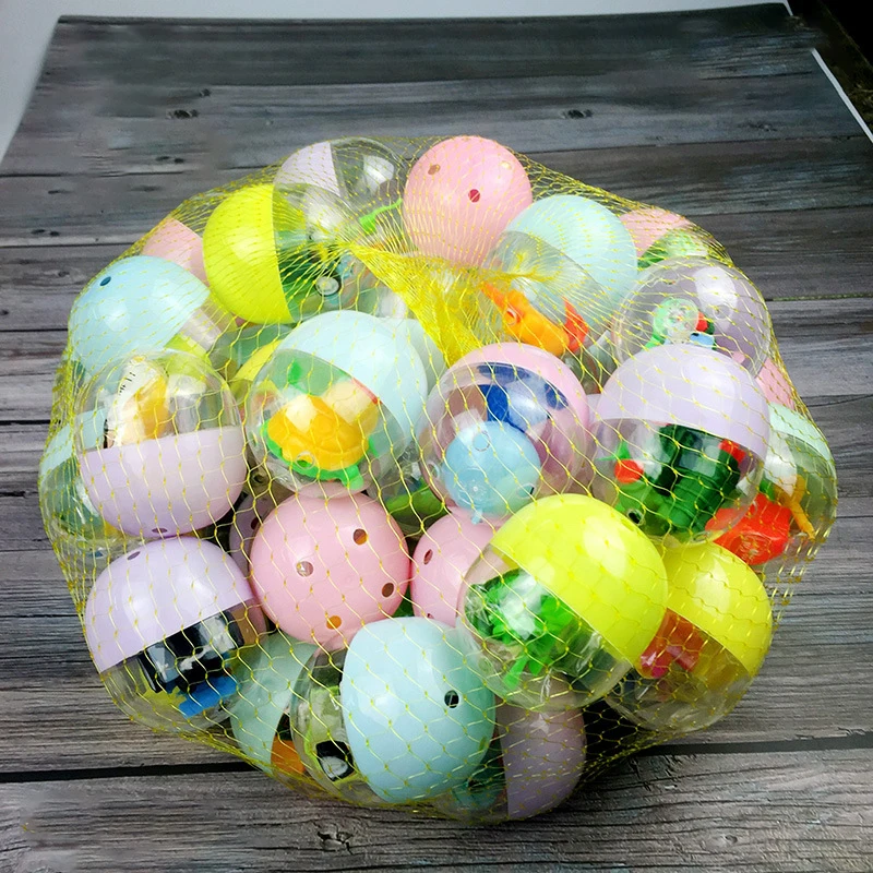 Factory wholesale 47*55 mm Mini Surprise Egg Capsules Toy Supply for Vending Machine Playing Gift