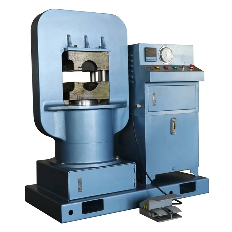 cheap 400t Hydraulic 30-36mm steel wire rope sling swaging press making machine