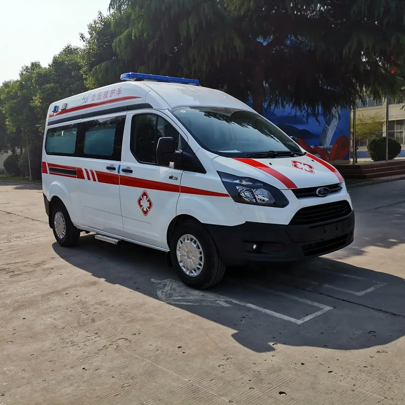 Huanghe Whirlwind Mobile Six Seats Medical Emergency Hospital Ambulance Vehicles