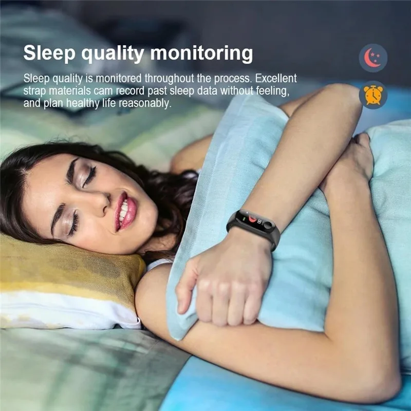  Оригинальный заводская цена смарт-браслет Цветной m4 Смарт-часы mi band