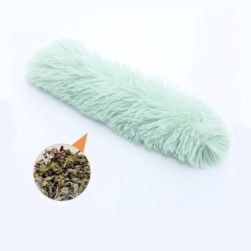 New Released Wholesale Lovely Cat Plush Toy Stuffed Animal Stuff Cat Interactive Catnip Toy Including Cat Mint