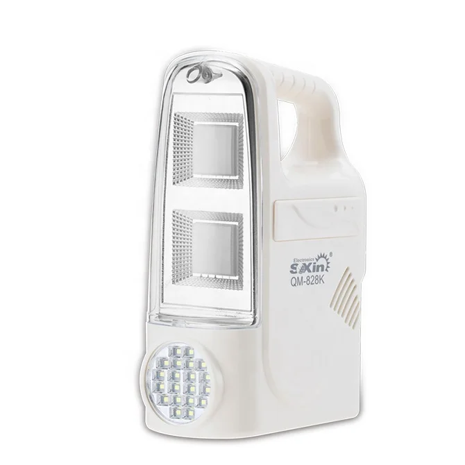 Multifunctional rechargeable emergency light with FM Radio (QM828D )
