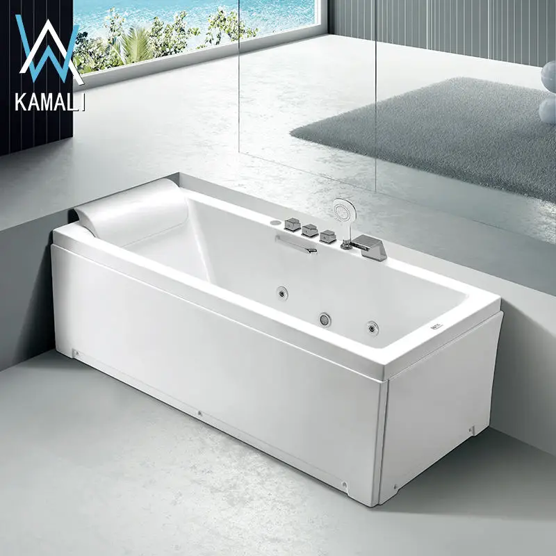Kamali M-DE002 Ванная Комната Обычная низкая цена квадратные ванны джакузи японские Замачивание спа акриловый массаж 99 секси гидромассажная Ванна