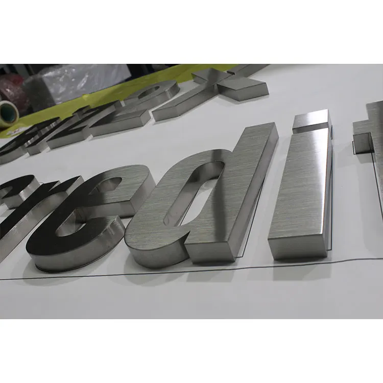 
Commercial custom outdoor retail store advertising letter brand logo 3D advertising 