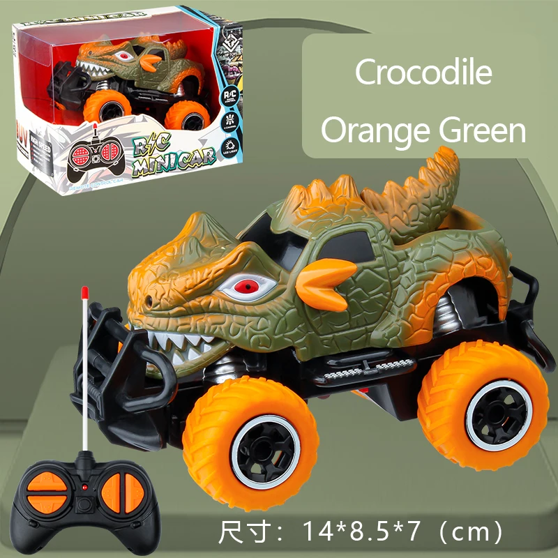 1:43 High quality RC dinosaur car smart kids remote control truck high speed  racing monster toys car radio control vehicle