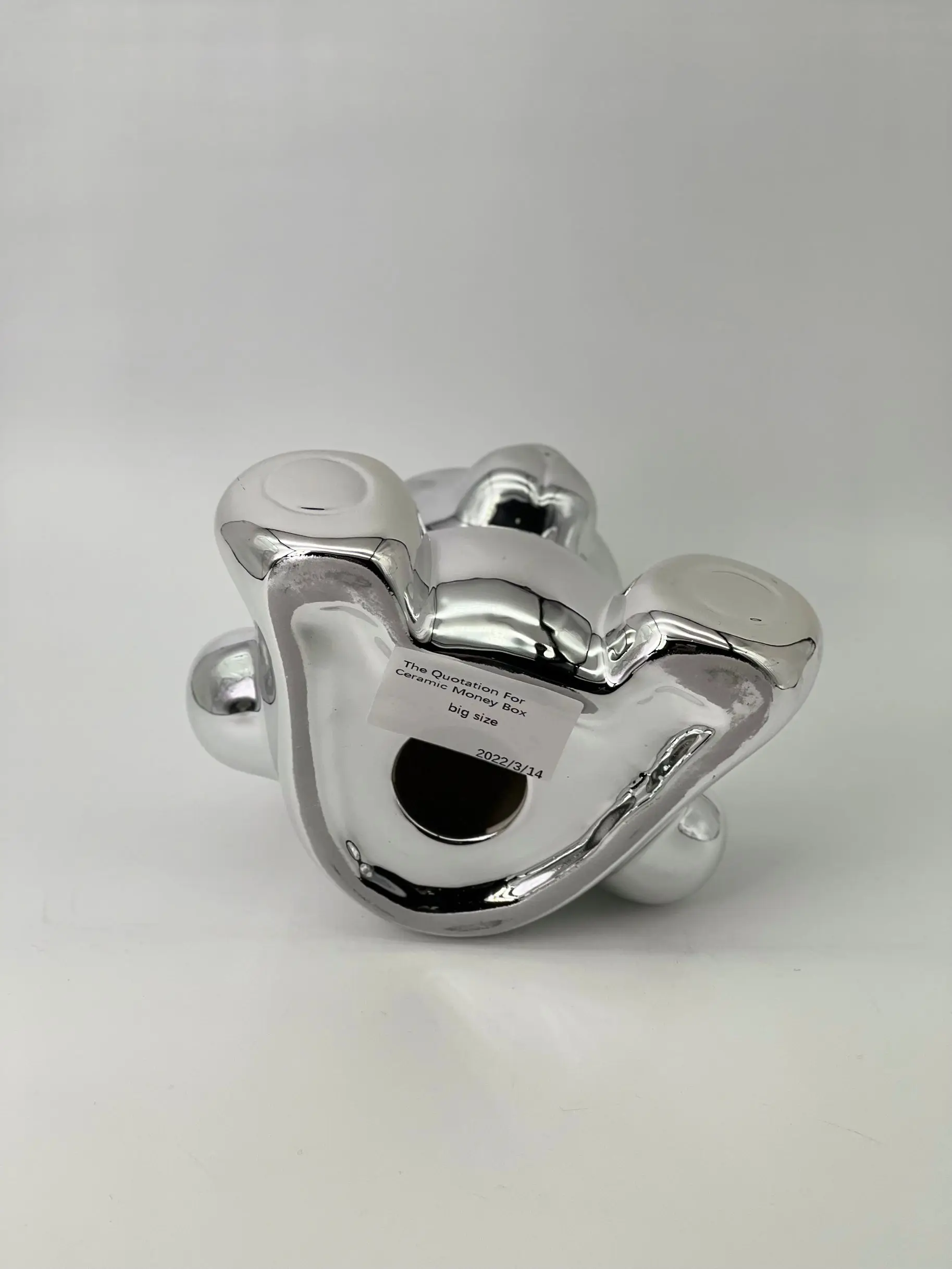 Cute Twist Candy Machine Money Saving Box for Kids Coin Bank PS ceramic silver Bear Classic Customized Style Color Large