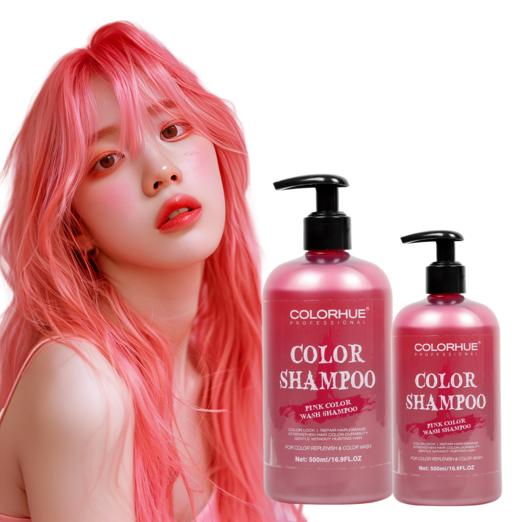 Hot Sale Colorful Hair Color Shampoo 6 Colors Available Top Quality Color Wash Shampoo For Hair