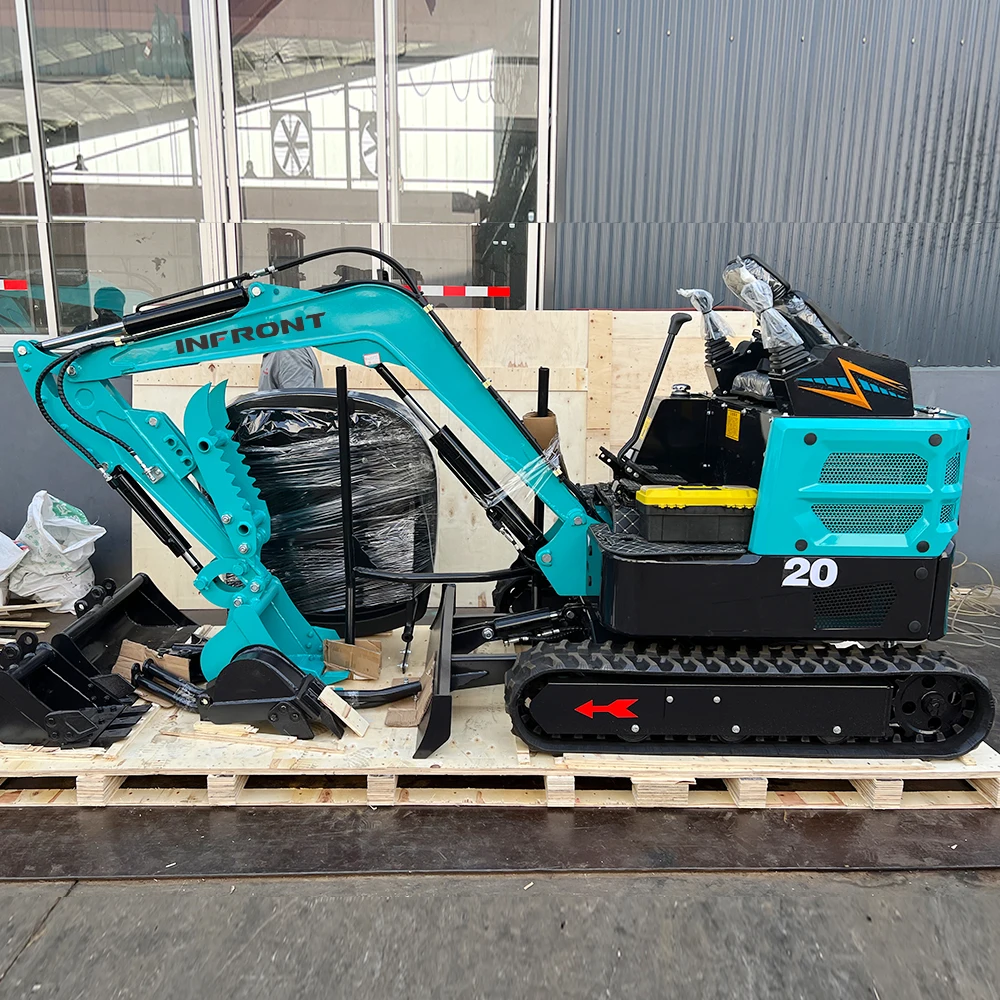 Masenter Free Shipping mini excavator mini Digger CE/EPA mini Tractor With Front Loading And Backhoe Digger 1.5Ton