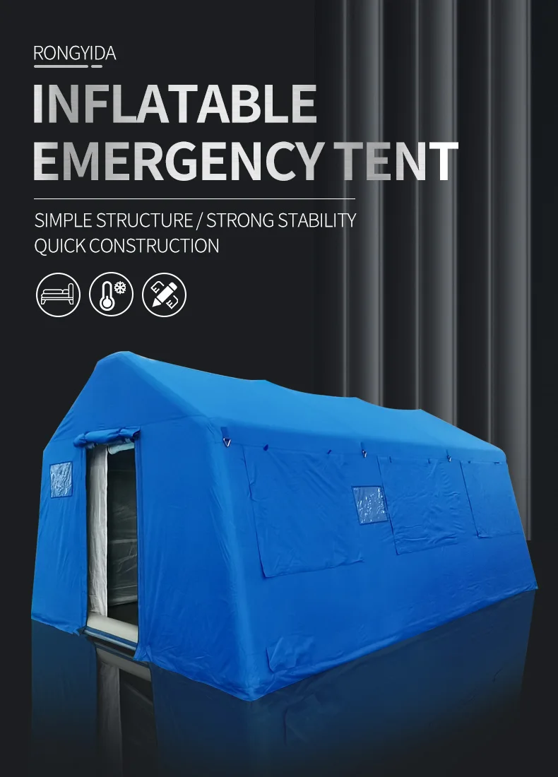 Hot Selling Storm Shelter Tent Temporary Home for Flood Victims Modular Disaster Pop-up Evacuation Cabin Emergency Tent