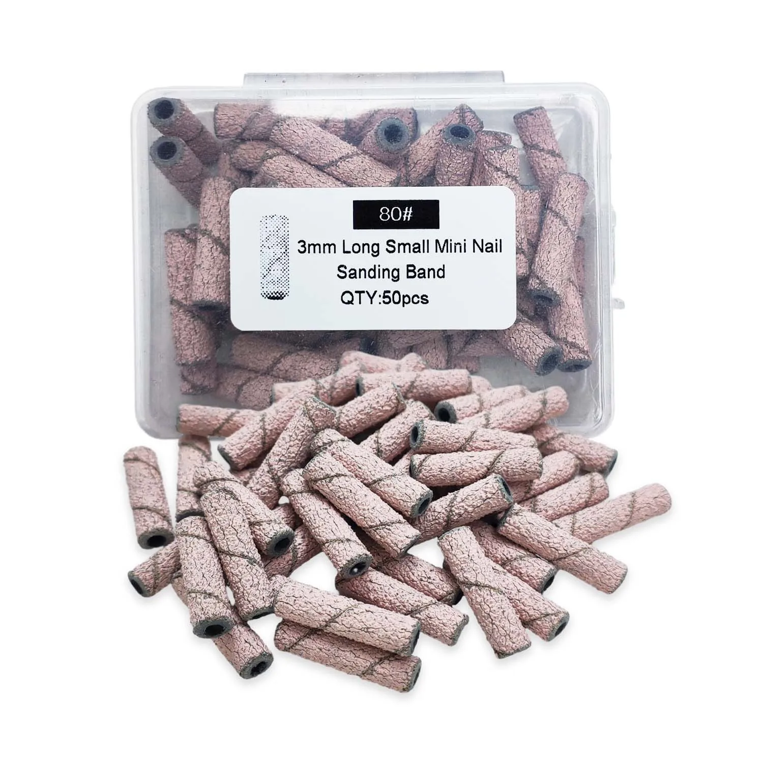 High Quality Sanding Bands Professional Manicures and Pedicure 3mm Extra Long Small Sanding Bands 150 Grinding Polisher