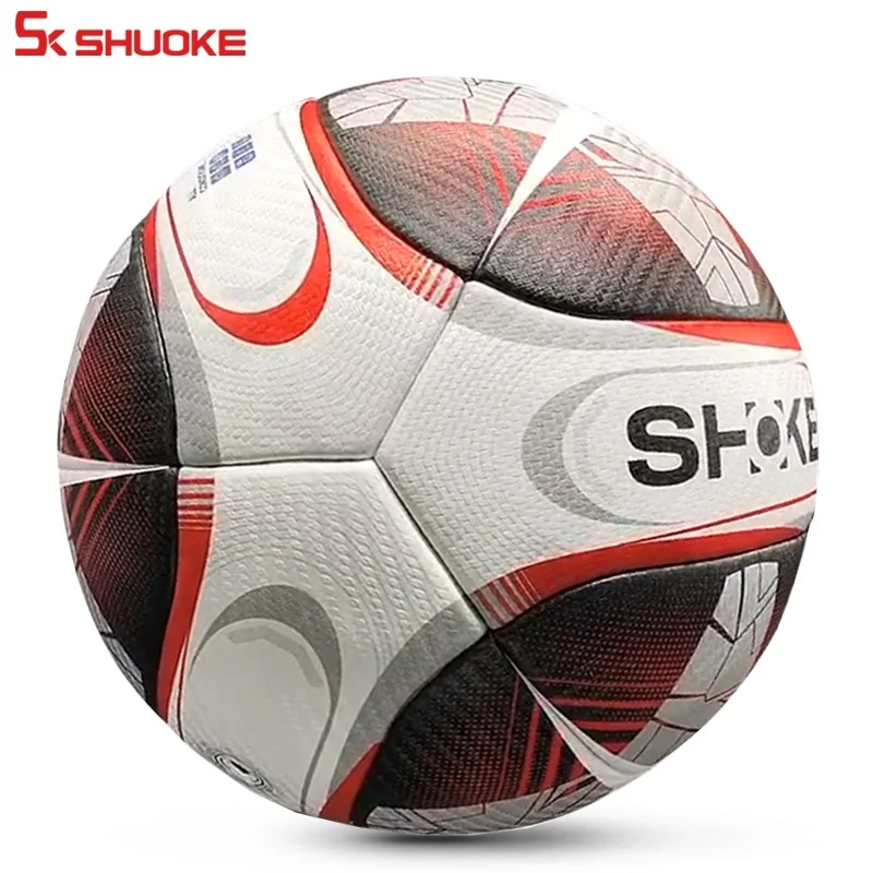 2021 Wholesale Quality Custom Logo Pu Leathers Thermal Bonded Match Soccer Football Ball