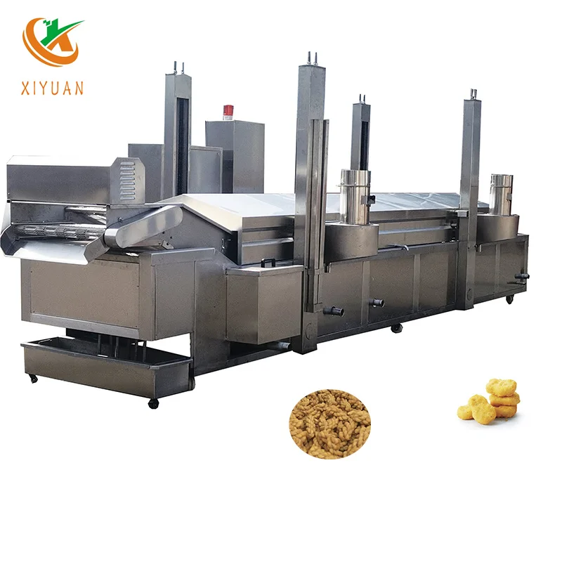 High Productivity Electric Cassava Dough Ball and Nuggets Frying Machine Used for Chicken Deep Fryer