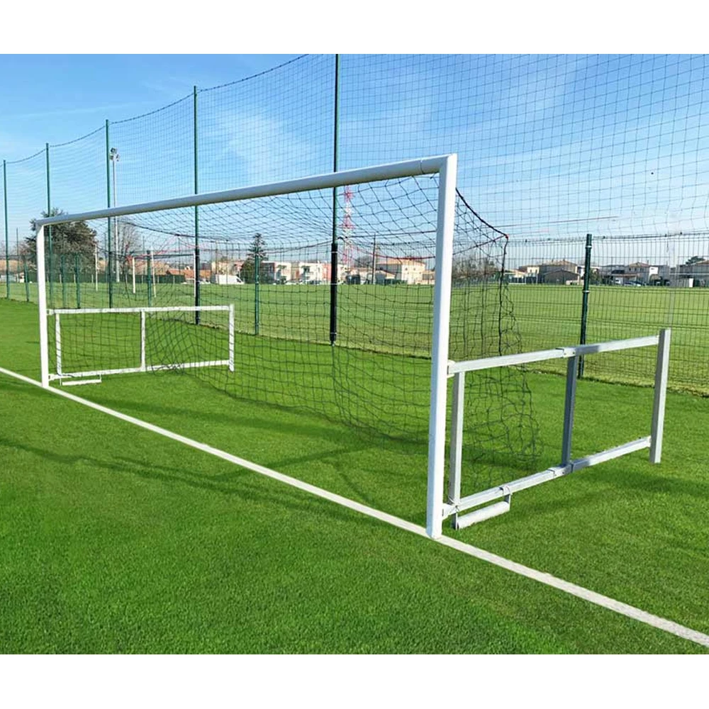 LDK Sport High Quality Soccer Goal 11vs11 Player Side Sport Football Goals Net Aluminum Alloy