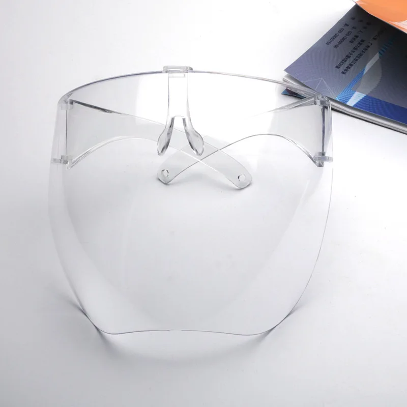 
Anti fog Safety Personal Protective Face Shield With Glasses Frame transparent face sheild 