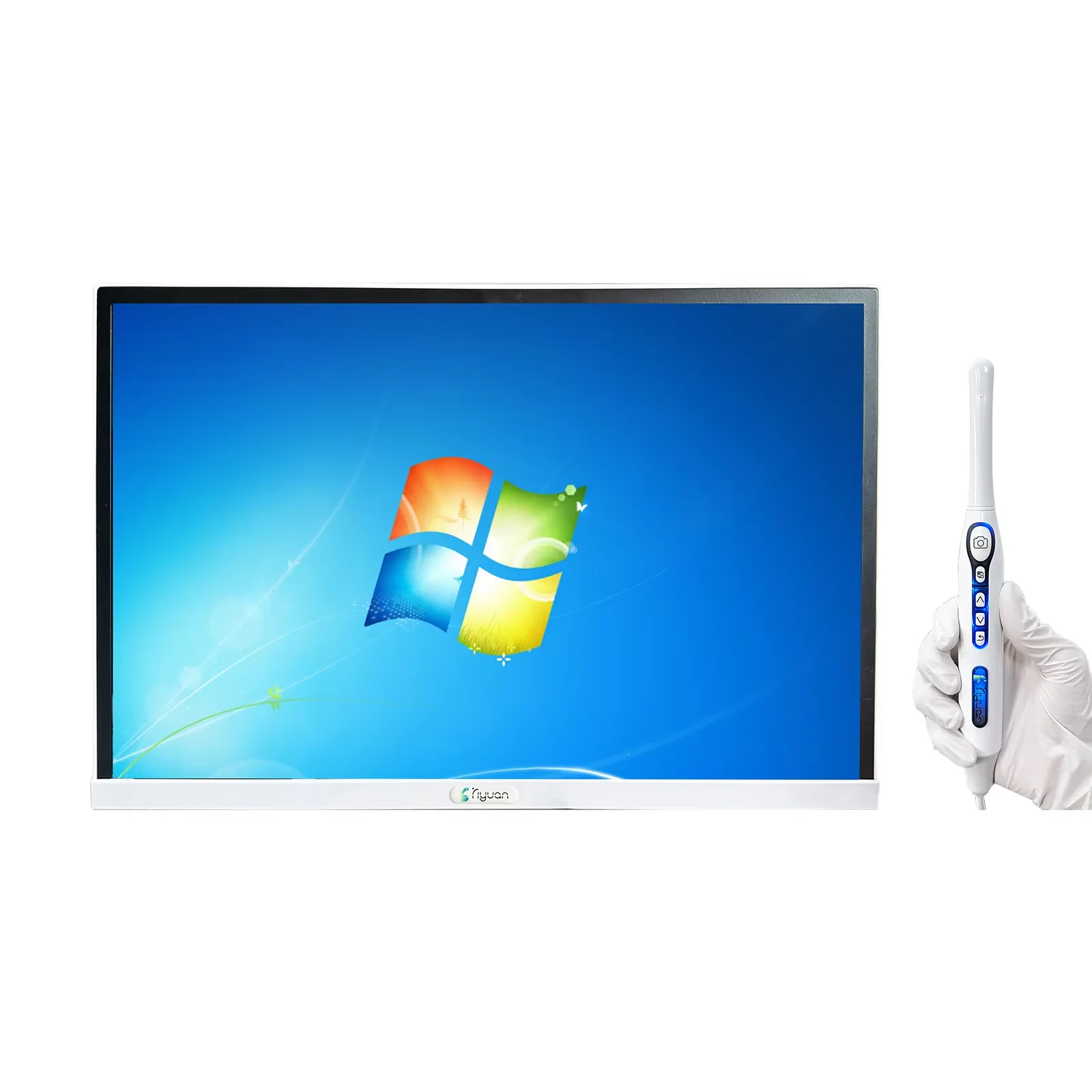 Hot sales Dental Endoscopes Computer All-in-One Dental Multifunctional Devices with Handle Monitor 19 inches