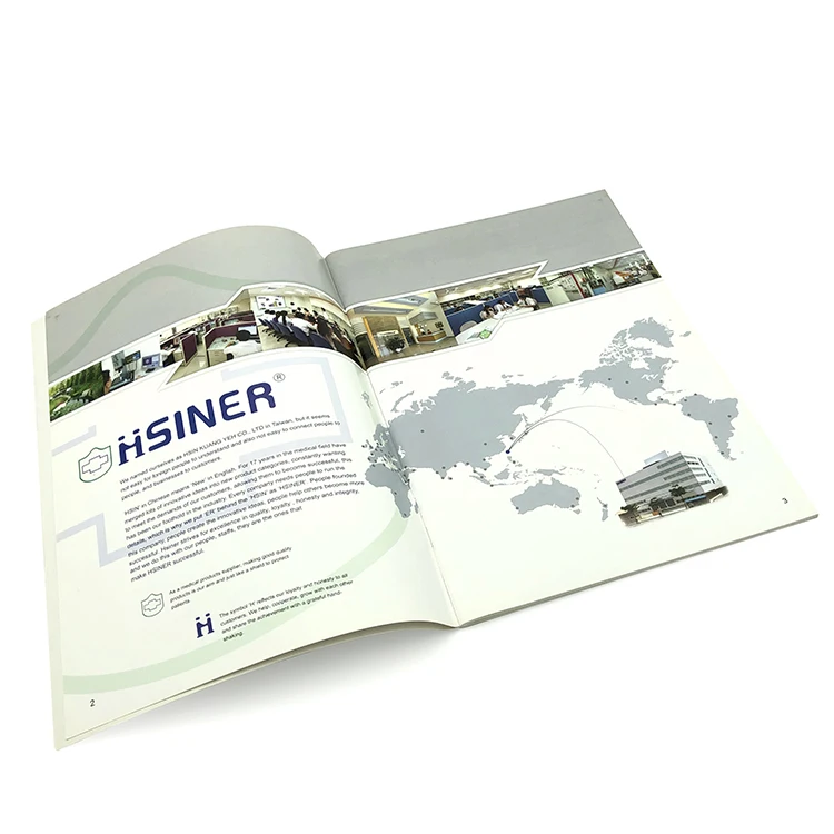 Hot Sale Cheap Colorful Cosmetic Brochure Company Catalog Design And Printing Service