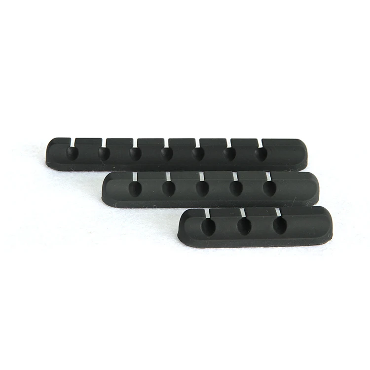 Office Desk Accessories Usb Line Self Adhesive Desktop Wire Silicone Cable Manager