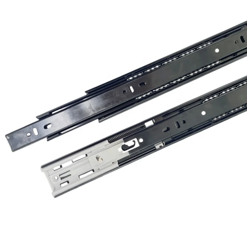 30Cm Reinforced Push-Pull Telescopic Sliding Door Drawer Furniture Telescopic Sliding Guide Rail