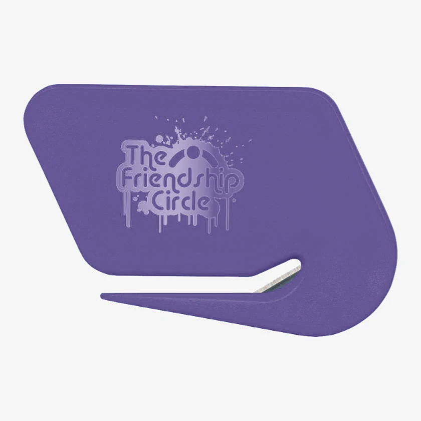 Рекламный нож для открывания букв с напечатанным логотипом, пластиковый нож для открывания букв