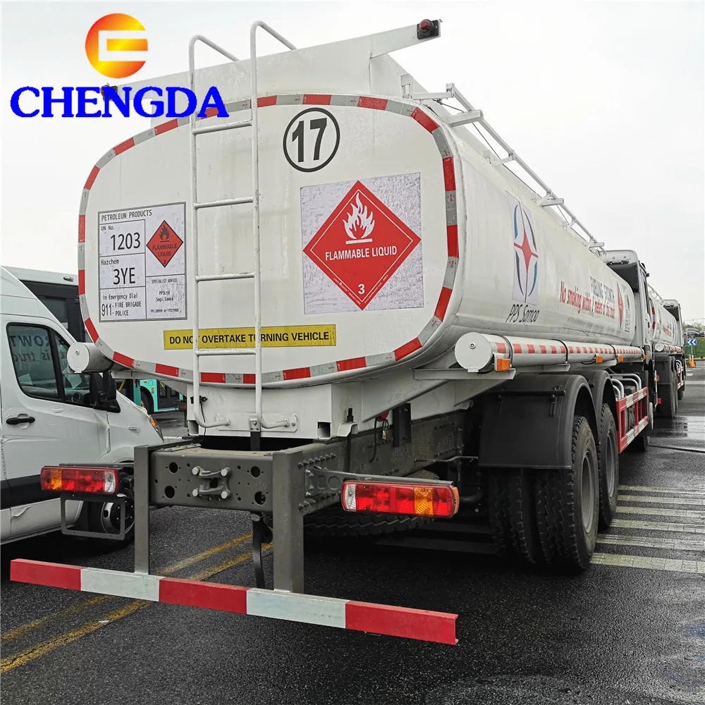 Used 336Hp 20000L 6x4 Sinotruk Howo Fuel Tanker Truck for Sale