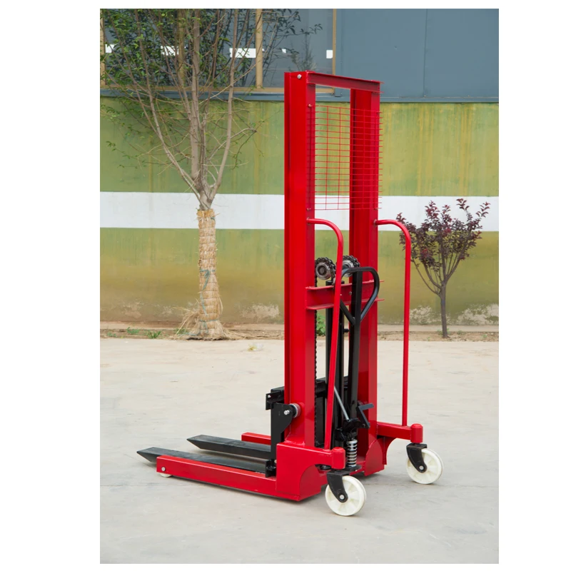 Wheel Lift Hand Electric Pallet Stacker Manual Stacker