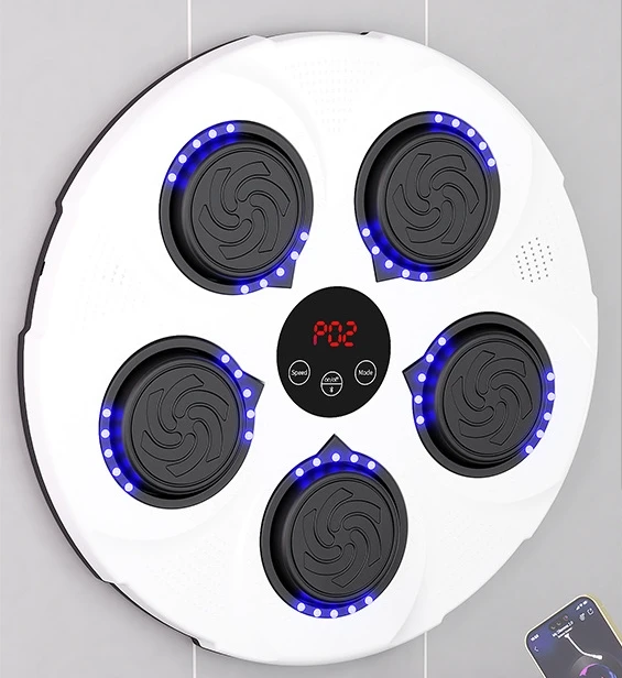 Machine Wall Lounger Dummy Training Shooting Punch Kick Mounted Punching Pad Music Boxing Smart Target for most people