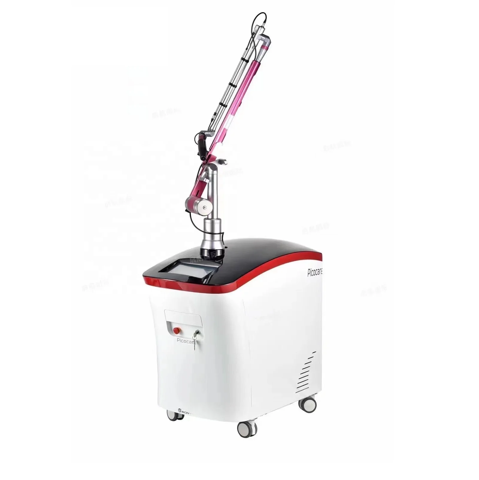 Popular Picosecond laser Beauty Machine Picolaser 755nm 532&1064nm Tattoo Removal Korea Laser handles Dual Rods Dual Lamps