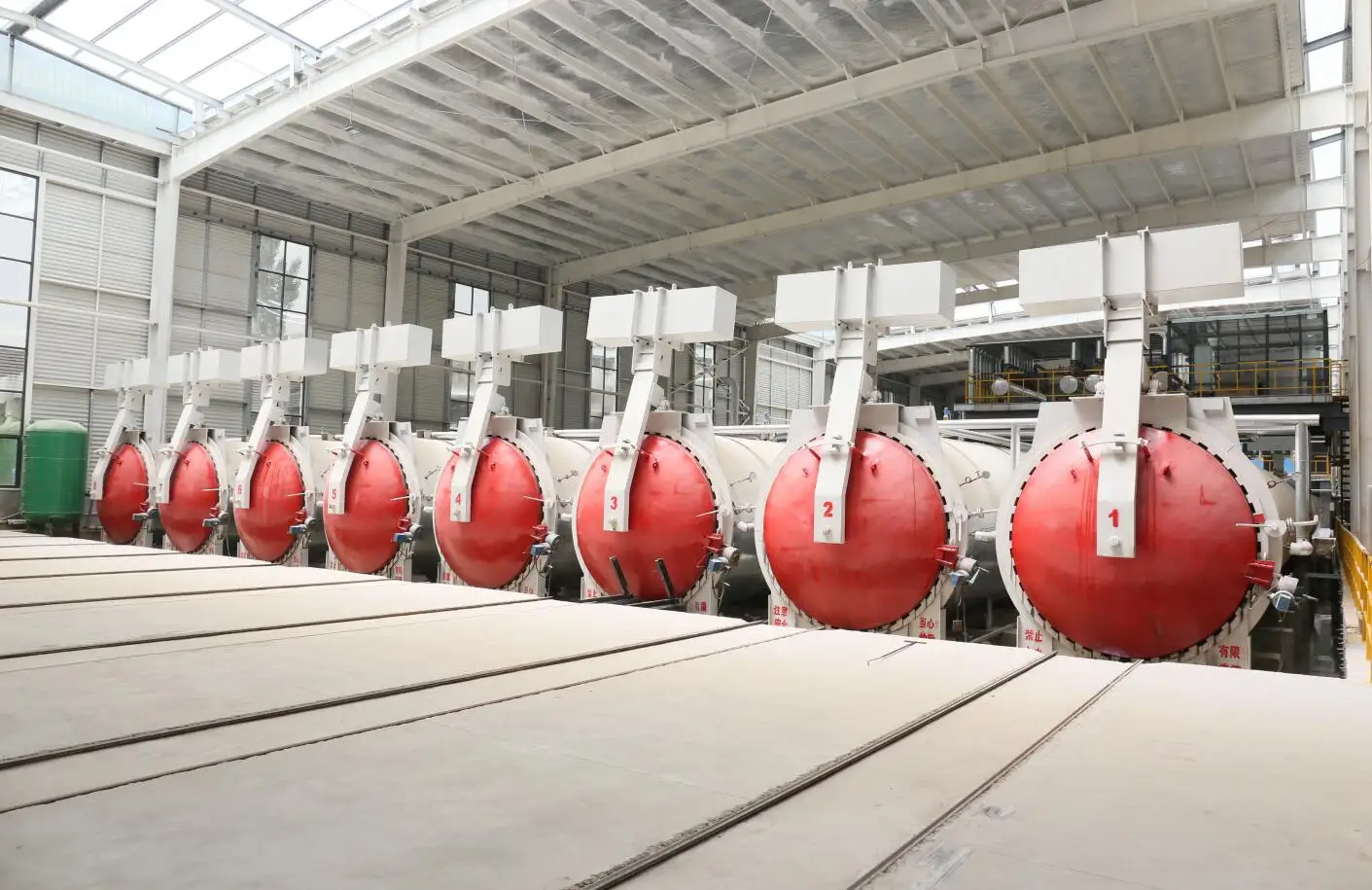 New Autoclaved Aerated Concrete (AAC) ALC Panels Production Plant Engine Motor Block Making Machine Brick Production Line