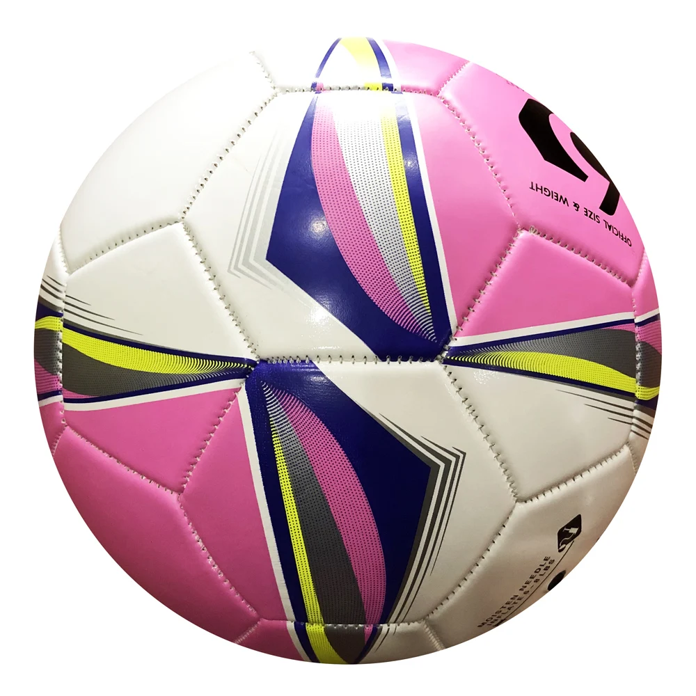 custom 2.7mm pvc leather size 3 4 5 football soccer ball